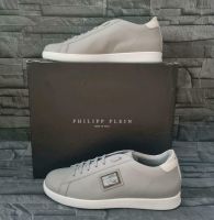 PHILIPP PLEIN LEATHER LO-TOP SNEAKERS "PHILIPP PLEIN TM"/ NEU / Hessen - Ober-Mörlen Vorschau