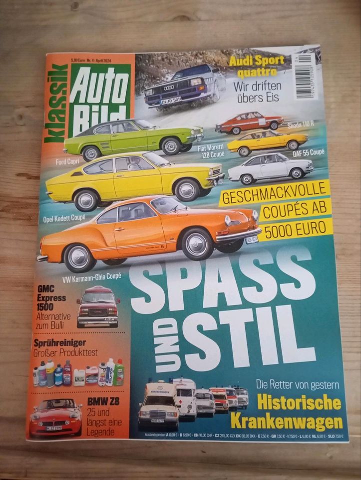 Autozeitschriften verschiedene März April 2024 in Augsburg