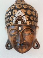 Buddha Maske aus Holz Baden-Württemberg - Vaihingen an der Enz Vorschau