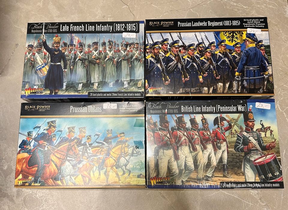 Black Powder Tabletop Napoleonic Wars diverse Sets neu ovp in Hamburg