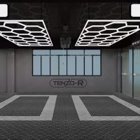 LED Hexagon Beleuchtung für Garage Werkstatt Showroom 14 Felder 2,44 x 4,85 m (41931) Nordrhein-Westfalen - Witten Vorschau