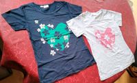 2 Herz-Blumen-T-Shirts in Größe 152/158 Dresden - Trachau Vorschau