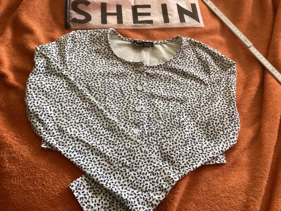 Cardigan Bluse Shirt Jacke Baumwolle  von Shein ❤️XS 34❤️Neu in Gangkofen