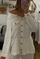 Alexander McQueen Jeansjacke Denim Jacke creme weiß Gr. S Bayern - Augsburg Vorschau