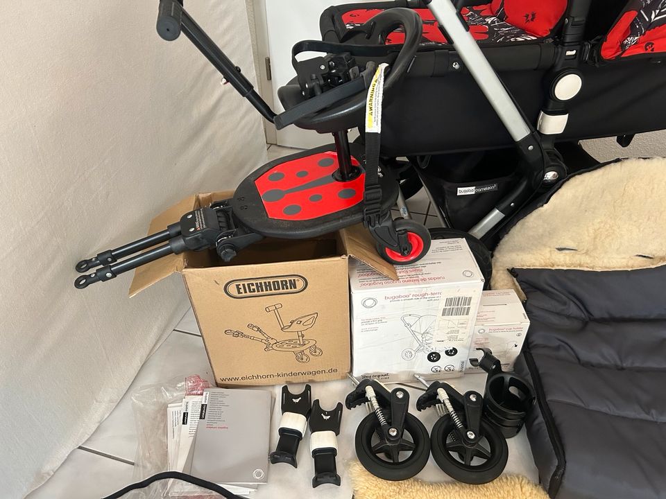 Bugaboo Cameleon 3 Kombikinderwagen mit viel Zubehör in Rimbach