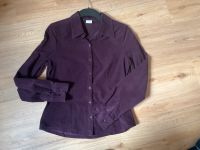 Promod Cordbluse, Cord Bluse aubergine, Feincord, langarm Baden-Württemberg - Ludwigsburg Vorschau