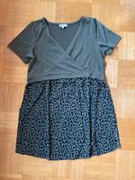 Elegantes Umstands-Shirt/ Bluse Gr. S olivgrün animalprint Bayern - Buchenberg Vorschau