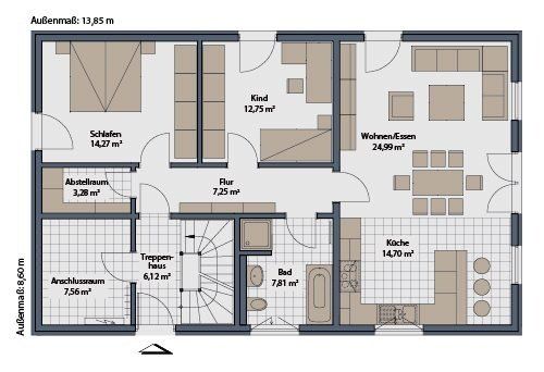 Eigenheim statt Miete! – Wunderschönes Traumhaus von Schwabenhaus in Thannhausen