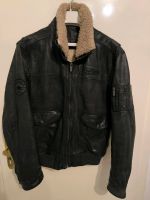 Camp David Flieger Lederjacke Gr M/L Nordrhein-Westfalen - Hiddenhausen Vorschau