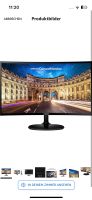 Samsung Curved Monitor C27F398FWR Bayern - Immenstadt Vorschau