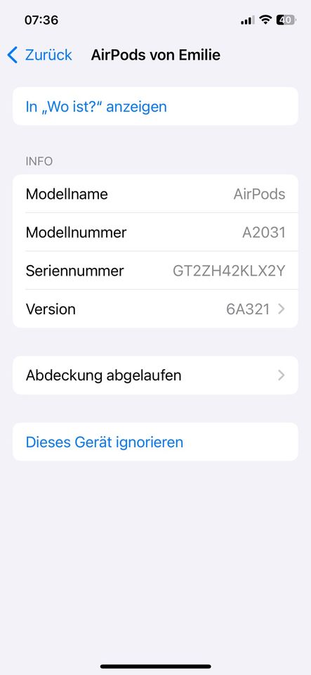 APPLE AIR PODS 2 Generation in Lindwedel