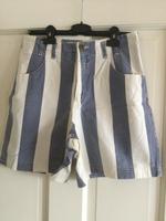 Bermuda-Shorts v. Street One Gr. 38 in creme/blau Nordrhein-Westfalen - Datteln Vorschau
