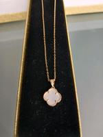 585 Gold Kleeblatt Klee Blatt Anhänger mit Kette Neu Niedersachsen - Oldenburg Vorschau