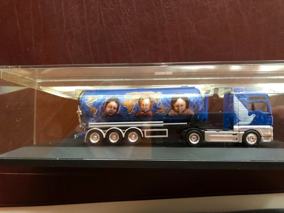 Herpa Silo Melmer Steyr ST-A XXL Silosattelzug 1:87 in Furtwangen