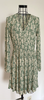 Mango Kleid Blümchen beige grün Sommerkleid Gr.: L Stretch Düsseldorf - Eller Vorschau