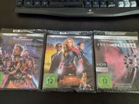 3 Filme 4k Ulta HD (mit Blurays) - Interstellar/Marvel/Endgame Nordrhein-Westfalen - Coesfeld Vorschau