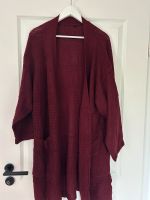 Strickjacke Bordeaux & lang Gr. L - neu und ungetragen- Hessen - Gedern Vorschau