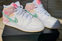 Größe 40 Nike Air Jordan 1 Mid Arctic Punch/Weiß Bayern - Buchloe Vorschau