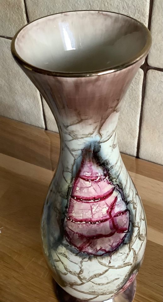 60er Jahre Vase Blumenvase Deko Bay Keramik 52/25 West Germany in Herne
