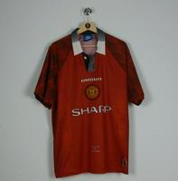 Trikot - Manchester United - 1996/1997 - L - "Sharp" - Heim Baden-Württemberg - Karlsruhe Vorschau