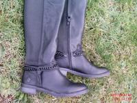 Stiefel mit Verzierung, schwarz Gr 38 -neu- Saarland - Schwalbach Vorschau