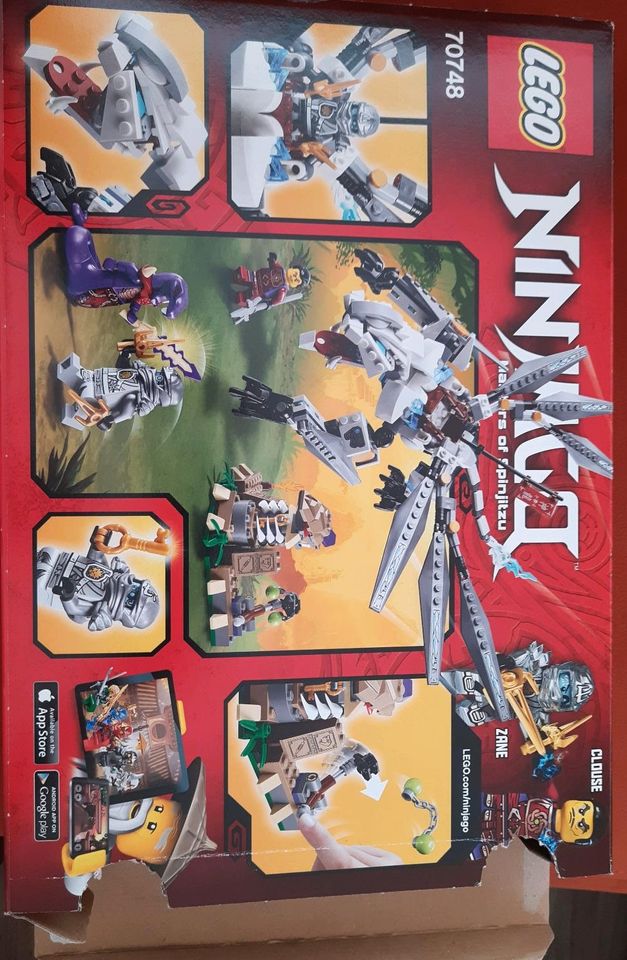 Lego Ninjago 70748 komplett mit Anleitung und Karton in Langenzenn