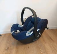 Babyschale Cybex Anton Q Plus blau mit Isofix Basis Baden-Württemberg - Aidlingen Vorschau