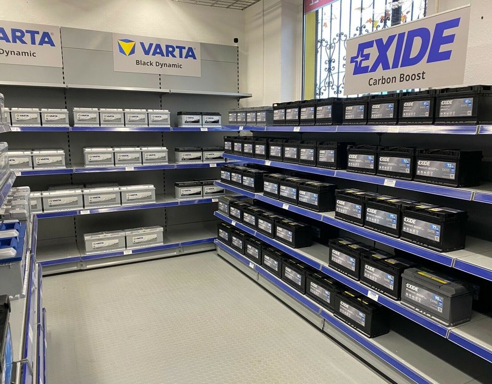 Autobatterien, Starterbatterien, KFZ, PKW - Varta, Exide, Panther - Säure, EFB, AGM in Dresden