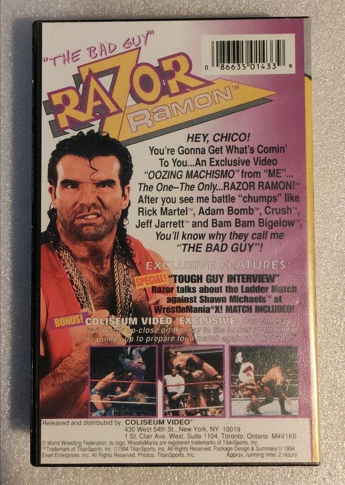 WWF VHS Kassetten (Englisch) - WWE Wrestling Video Kassetten in Schwarzenberg (Erzgebirge)