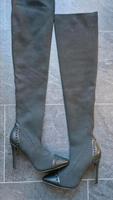 Stiefel Overknees Stretchstiefel schwarz Gr.40 Bayern - Mainaschaff Vorschau