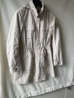 Jacke Gr. S 36/38 beige, lang Niedersachsen - Glandorf Vorschau