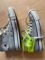 Converse Schuhe grau und neongelb Nordrhein-Westfalen - Bad Oeynhausen Vorschau