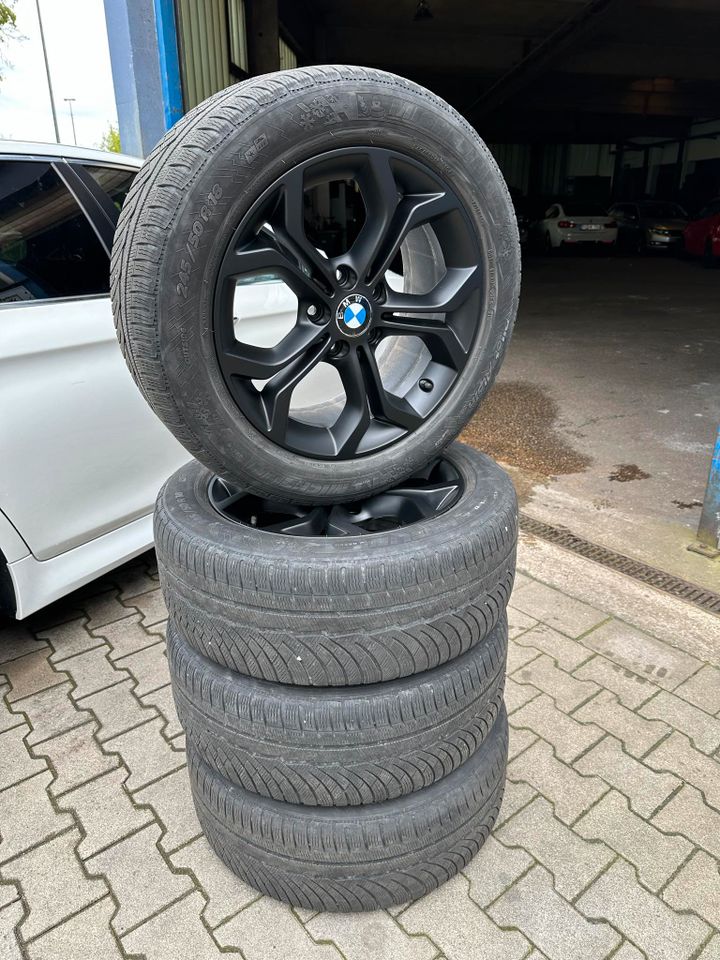 4xORIG BMW Alu18 Zoll X3 F25 X4 F26 kompleterreder Winter RDKS in Passau