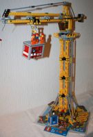 Lego 7905 Baukran Turmdrehkran Baustelle mit Karton & Bauanl. Schleswig-Holstein - Harrislee Vorschau