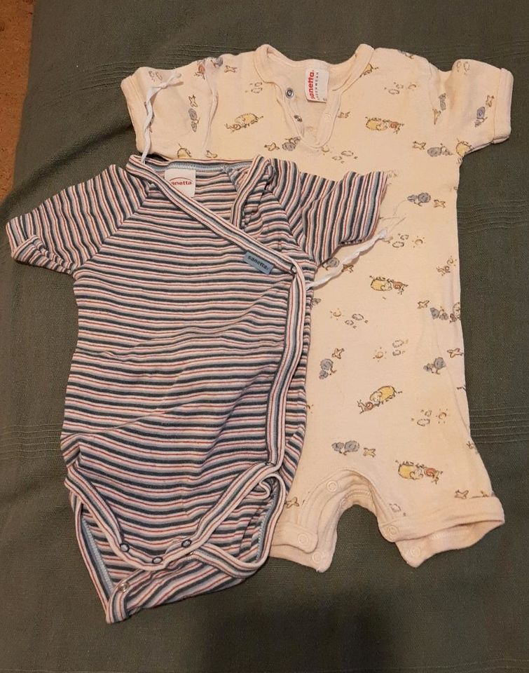 4 Bodys (petit bateau, Sanetta) gr62, 74, 94 in Reichenberg