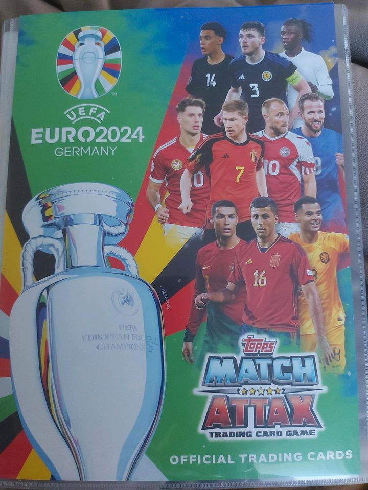 ⚽️ match attax euro 24 Sammelkarten ⚽️ SUCHE in Calbe (Saale)