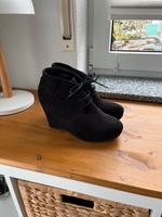 Keilstiefelette Keilabsatz Gr. 38 Wildleder-Optik Graceland Hessen - Reinheim Vorschau
