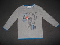 Gr. 116 Jungen Pullover mit Dinosaurier Bob der Bär grau blau Berlin - Mitte Vorschau