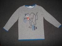 Gr. 116 Jungen Pullover mit Dinosaurier Bob der Bär grau blau Berlin - Mitte Vorschau