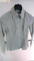 BENETTON Bluse Gr. XS 34 in grün weiß kariert Bayern - Döhlau Vorschau