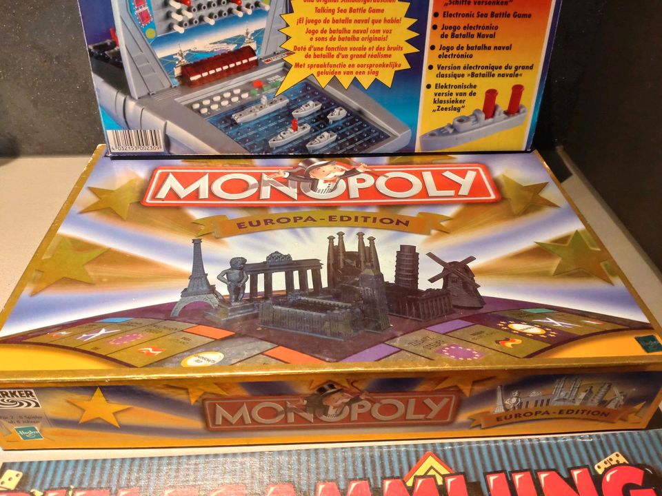 Set Spielesammlung Monopoly Marine Schiffe versenken Thurn Taxis in Berlin