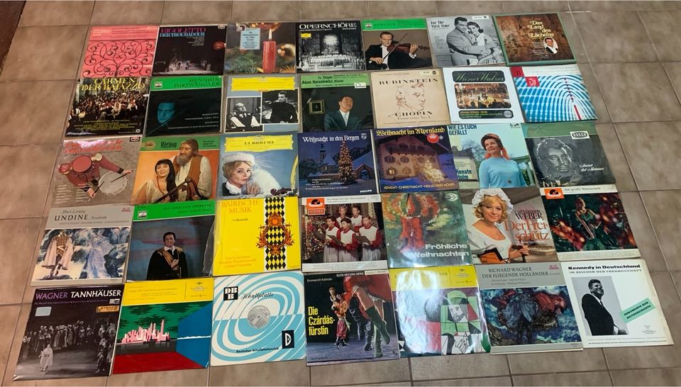 Schallplatten-Sammlung in Püttlingen