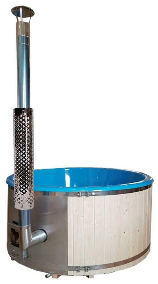 GFK  Badefass 200cm NEU  HotTub blau Badezuber Zuber in Hüllhorst