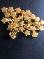 50 x beads Sterne Gold Acryl Paracord Grosslochperlen Düsseldorf - Gerresheim Vorschau
