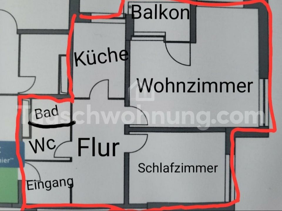 [TAUSCHWOHNUNG] 2 ZimmerWohnung Gegen 3 Zimmer (Rudow,Buckow,...) in Berlin