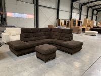 ⭐ Ecksofa von ZEHDENIK mit FEDERKERN und Hocker - Eckcouch mit Kopfverstellung - Couch mit 3x Staufach - Sofa ● D&D Möbel⭐ Nordrhein-Westfalen - Arnsberg Vorschau