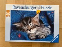 Ravensburger Puzzle Katze 500 Teile (“Kuscheltiger”) Baden-Württemberg - Kirchentellinsfurt Vorschau