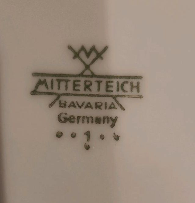 Goldrandgeschirr von Mitterteich in Kippenheim