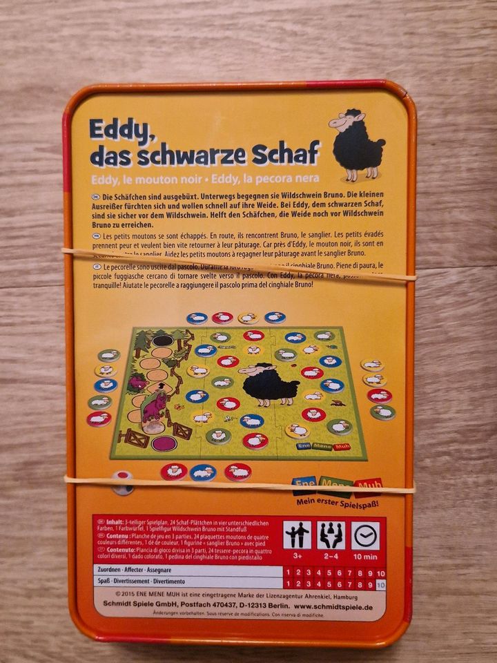 Spiel Eddy das schwarze Schaf #Farben/ Firmen zuordnen in Treia