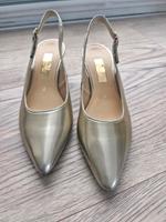 Gabor Slingpumps Gold Gr.38 Hessen - Wiesbaden Vorschau